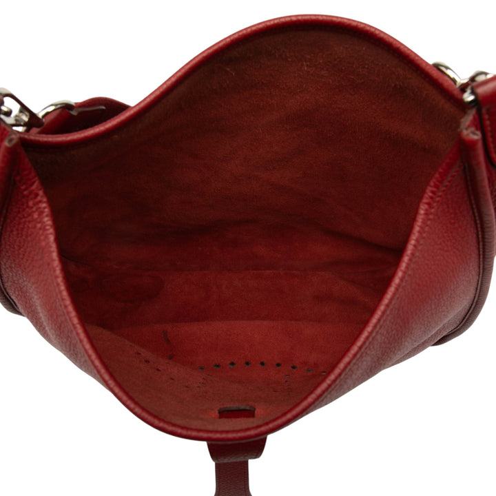 Hermès Sac bandoulière Evelyne III 33 Togo Rouge – vue 4 – GABY PARIS