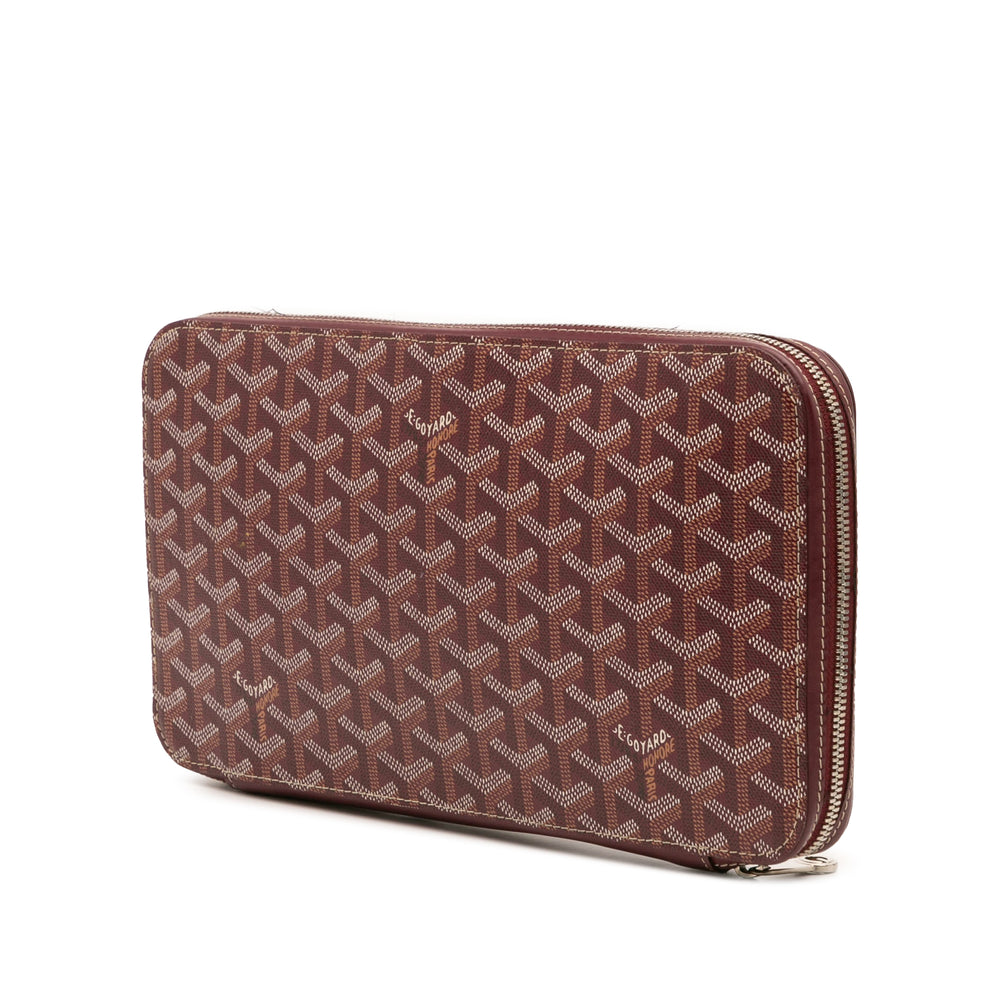 Goyardine Opera Travel Wallet Red - Gaby Paris