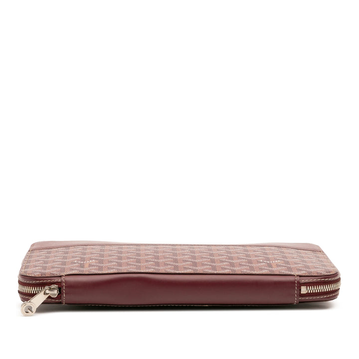 Goyardine Opera Travel Wallet Red - Gaby Paris