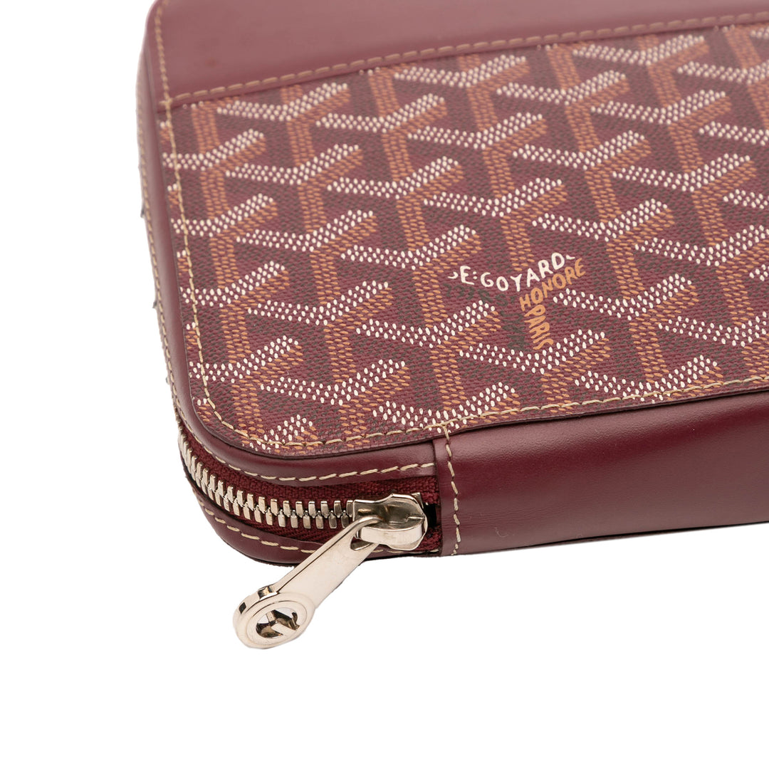 Goyardine Opera Travel Wallet Red - Gaby Paris