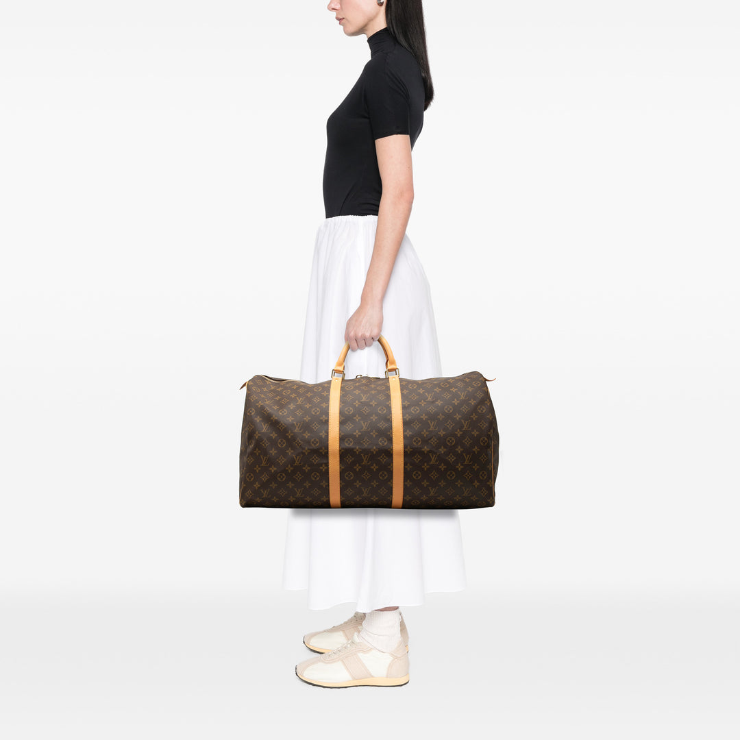 Keepall 60 Monogram Marron
