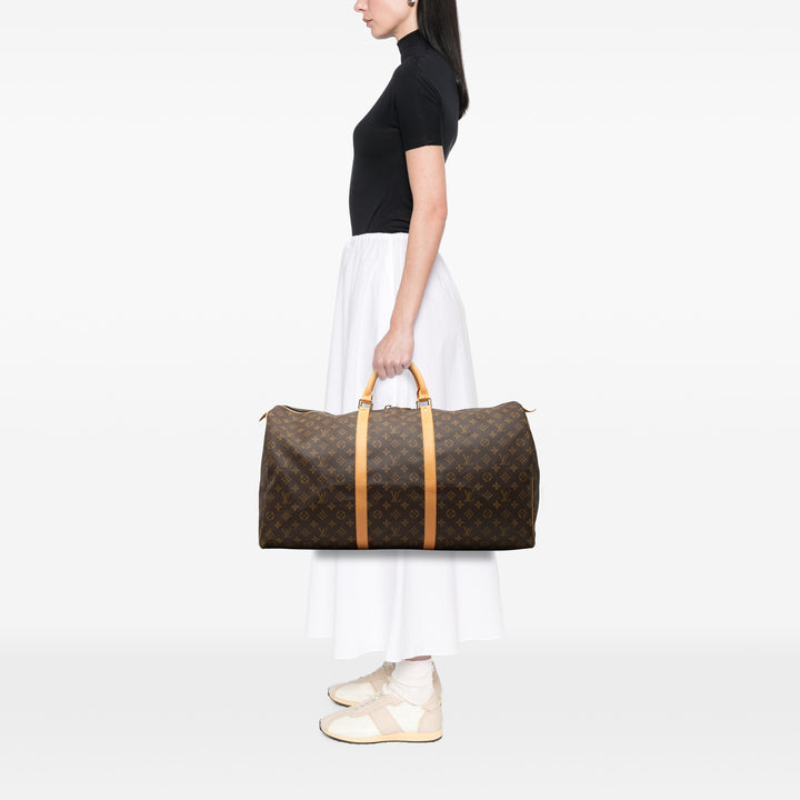Keepall 60 Monogram Marron