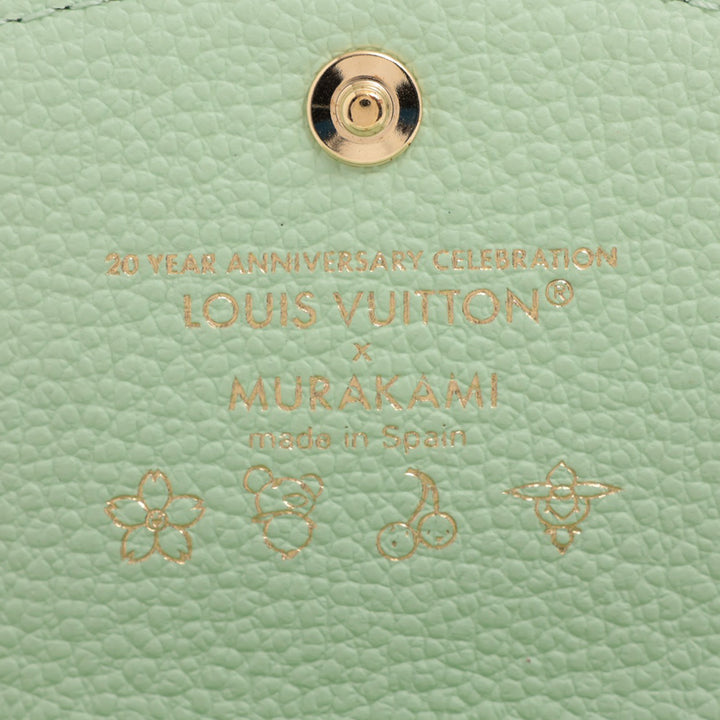 Louis Vuitton Takashi Murakami Monogram Empreinte Rosalie Coin Purse