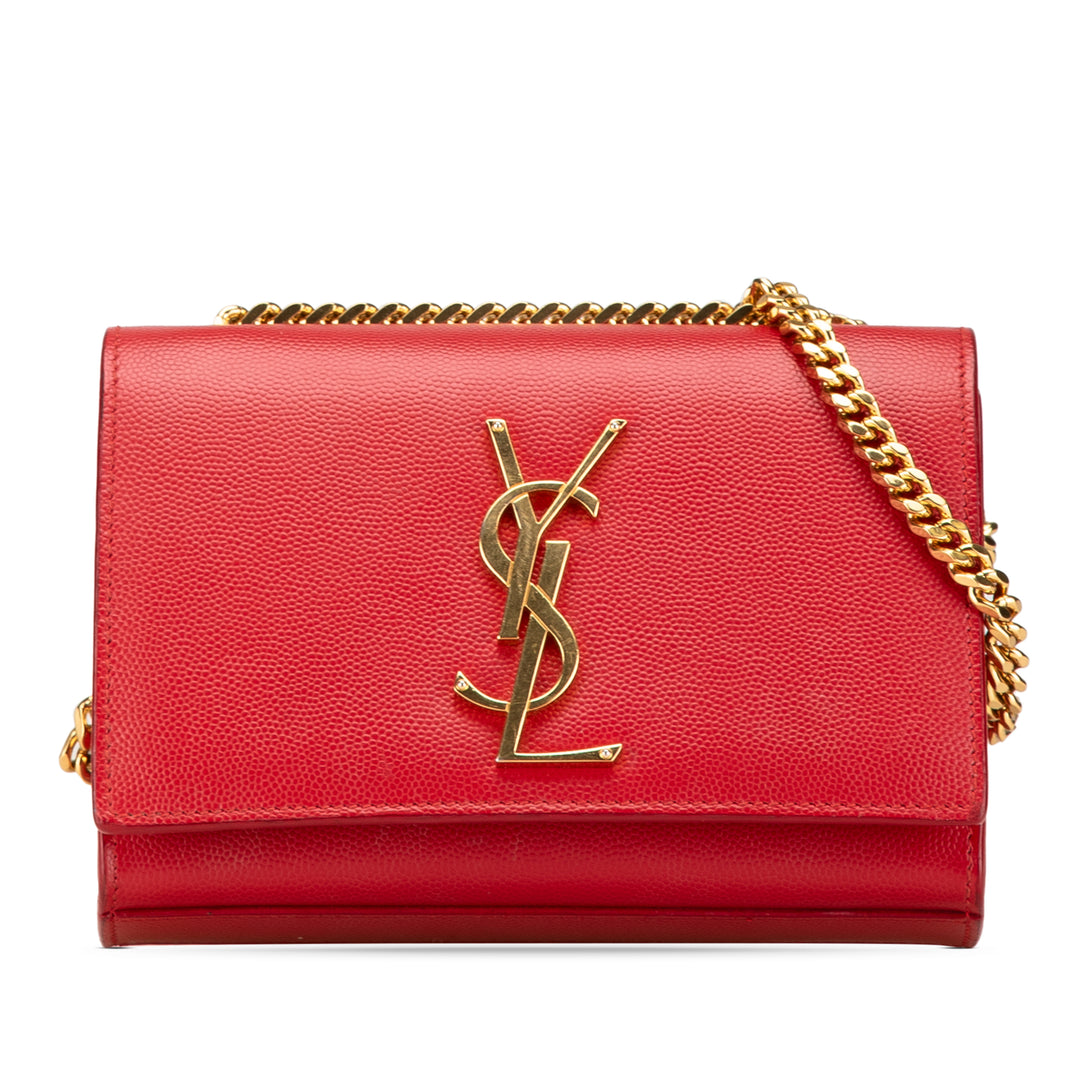Small Grain de Poudre Kate Crossbody Red - Gaby Paris