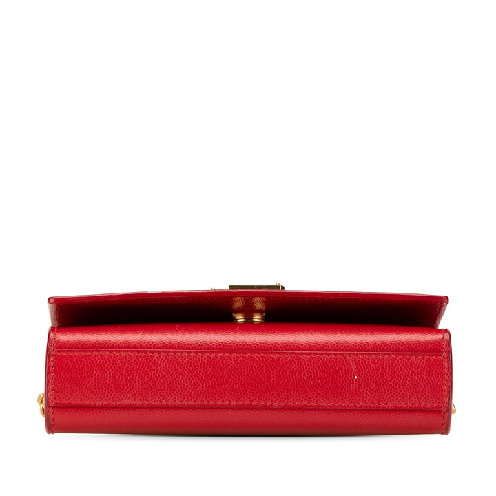 Small Grain de Poudre Kate Crossbody Red - Gaby Paris