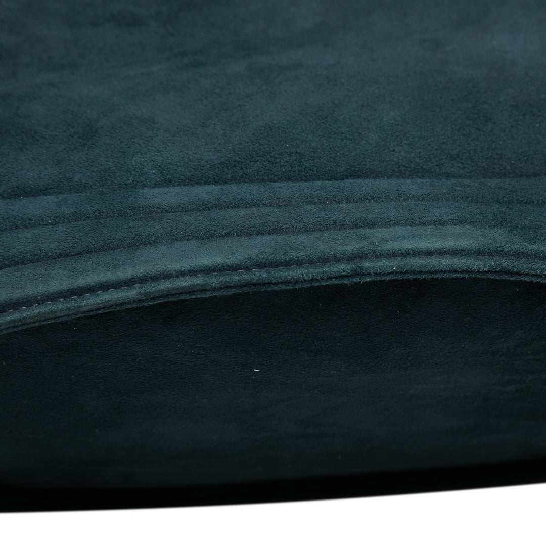 Saint Laurent Sac seau Medallion Bleu – vue 6 – GABY PARIS