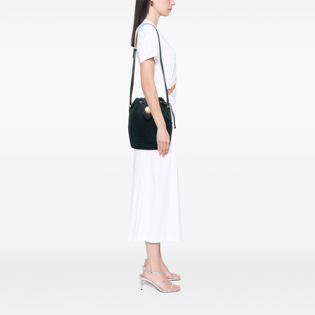 Saint Laurent Sac seau Medallion Bleu – vue 7 – GABY PARIS