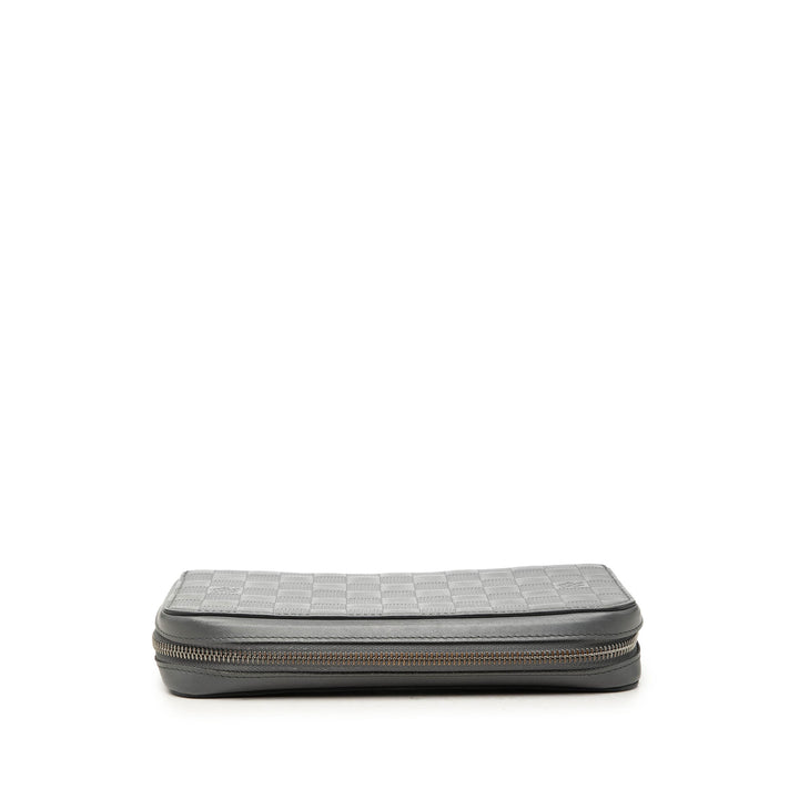 Louis Vuitton Zippy Portefeuille XL Damier Infini Gris – vue 3 – GABY PARIS