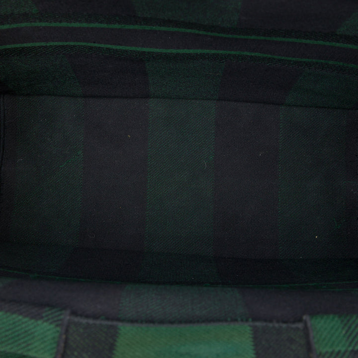 Dior Book Tote brodé Checkered Grand Vert – vue 4 – GABY PARIS