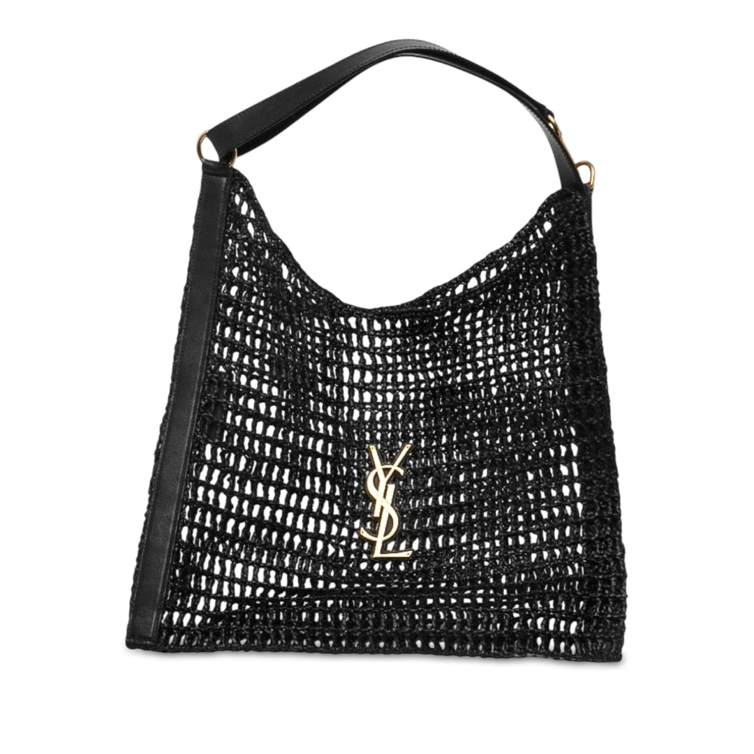 Saint Laurent Crochet Oxalis Sac Noir – vue principale – GABY PARIS