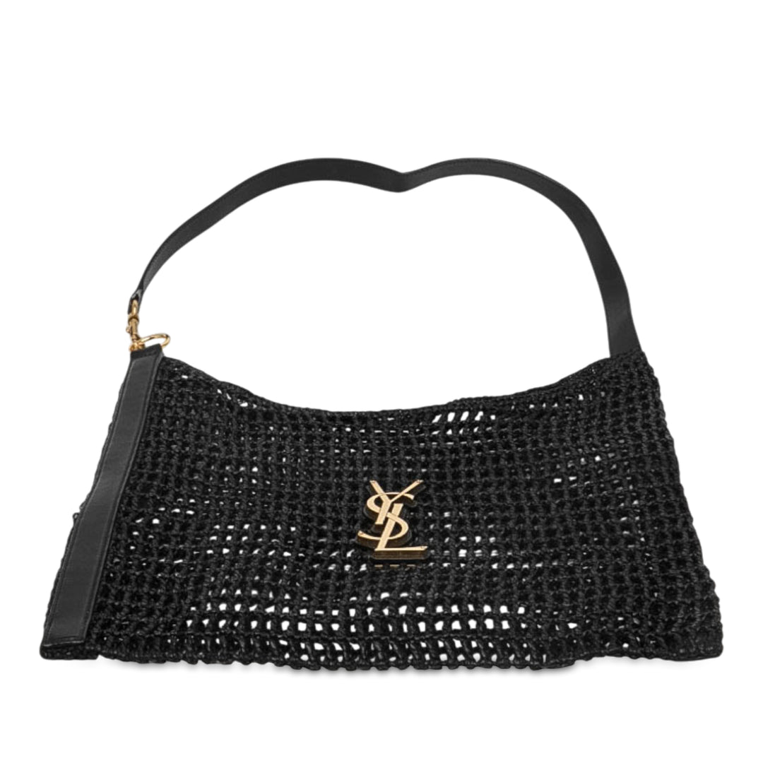Saint Laurent Crochet Oxalis Sac Noir – vue 3 – GABY PARIS