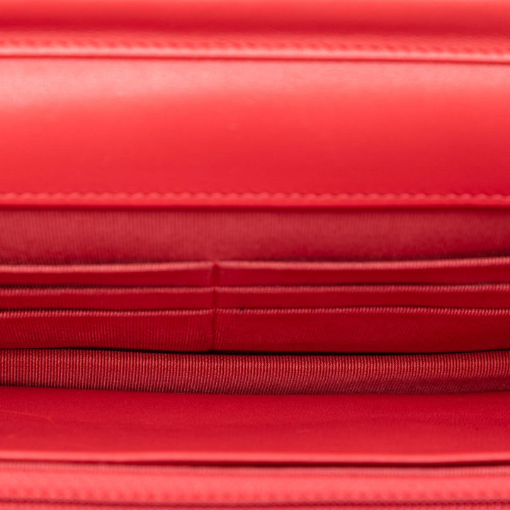 Chanel CC Matelassé Cuir d’agneau Wallet on Chain