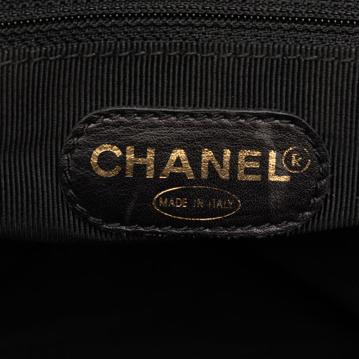 Chanel CC Cuir d’agneau Cabas chaîne