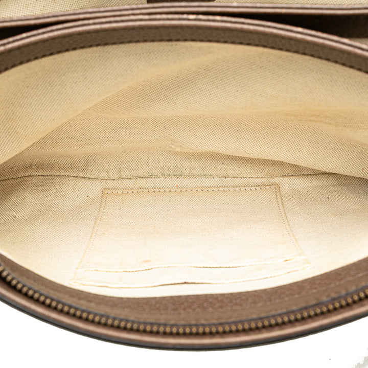 Medium GG Supreme Ophidia Crossbody Brown - Gaby Paris