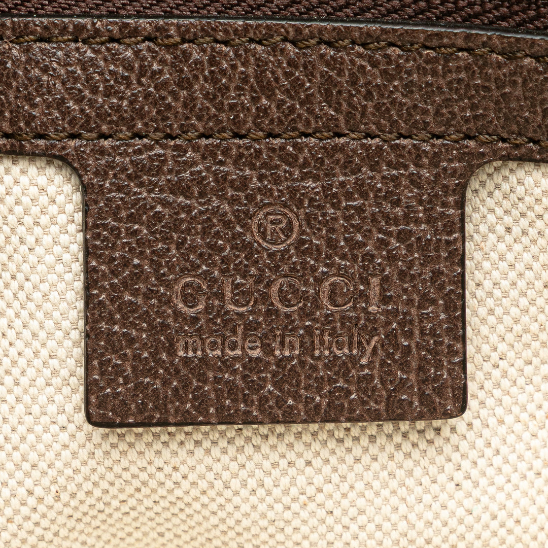 Medium GG Supreme Ophidia Crossbody Brown - Gaby Paris
