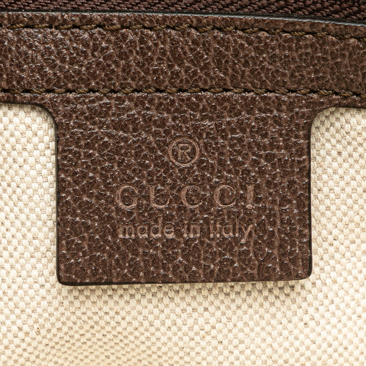 Medium GG Supreme Ophidia Crossbody Brown - Gaby Paris