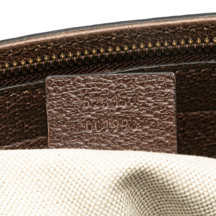 Medium GG Supreme Ophidia Crossbody Brown - Gaby Paris