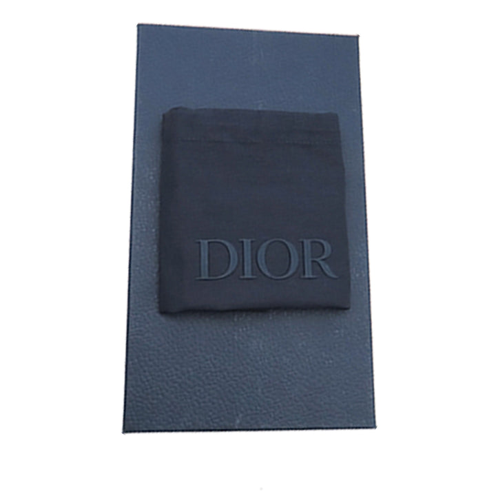Dior Oblique Toile et Cuir Saddle Zippy Portefeuille
