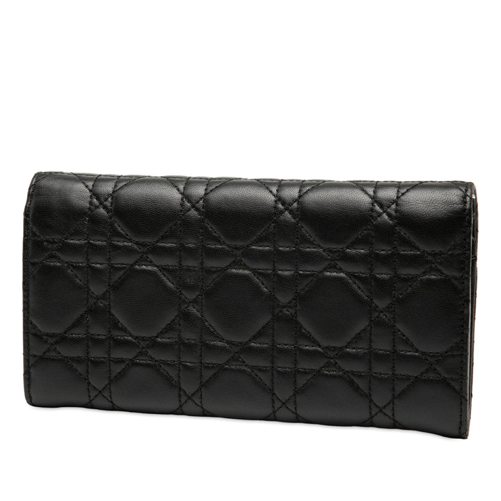 Dior Cuir d’agneau Cannage Miss Dior Promenade Wallet on Chain