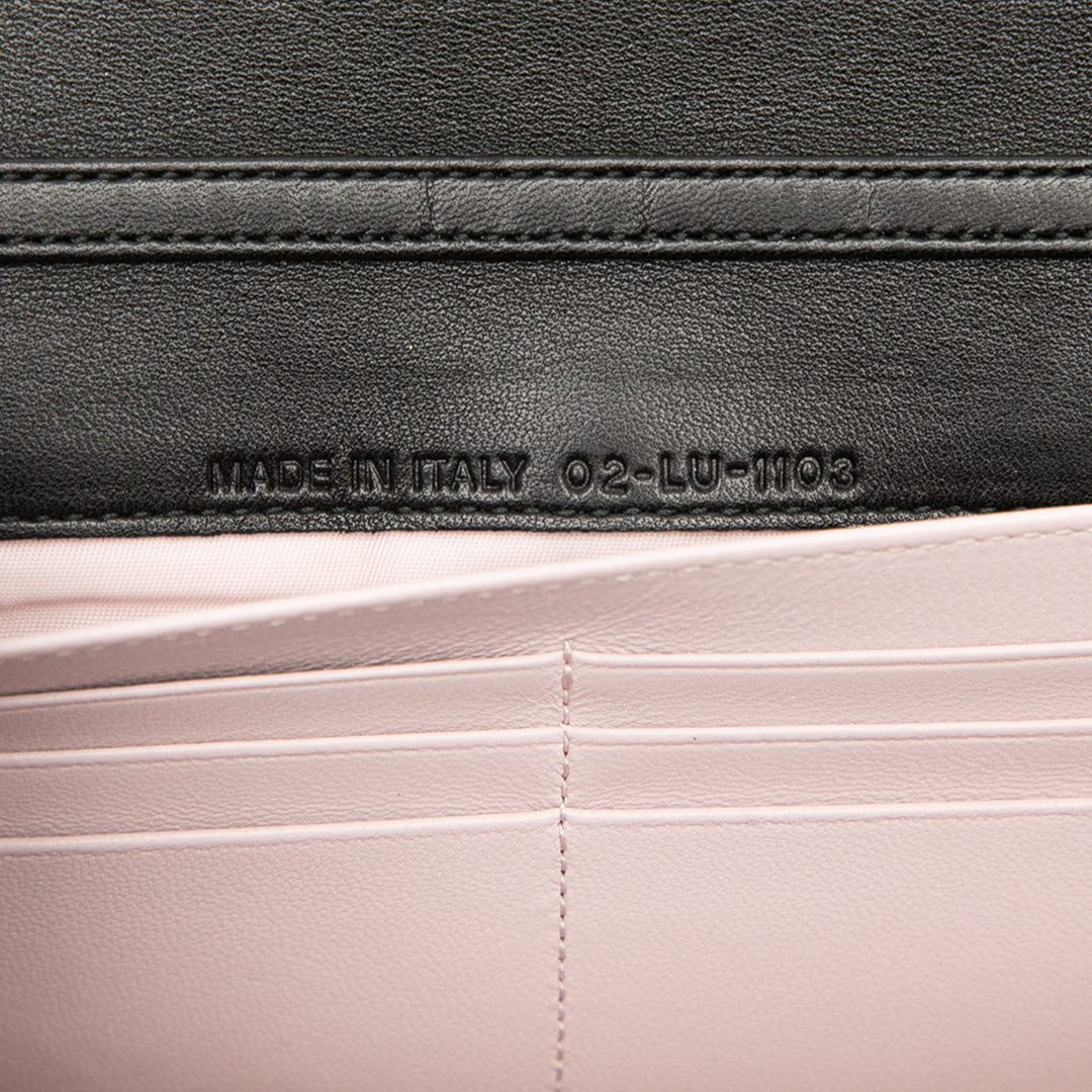 Dior Cuir d’agneau Cannage Miss Dior Promenade Wallet on Chain
