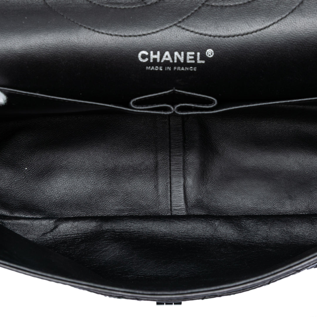 Chanel Matelassé vieilli Cuir de veau So Reissue 2.55 Double rabat 227