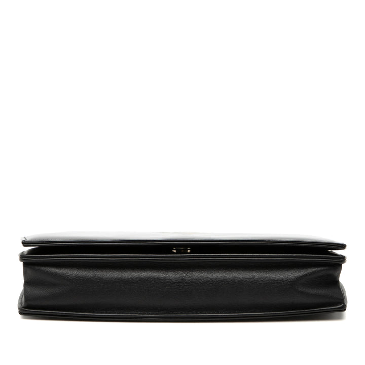 Chanel CC Cuir verni Compact Wallet on Chain