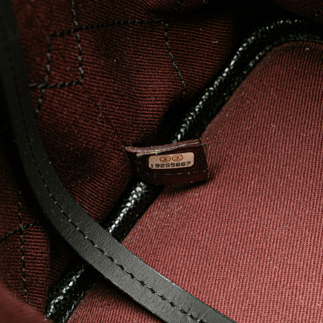 CC Caviar Wild Stitch On the Road Tote Black - Gaby Paris