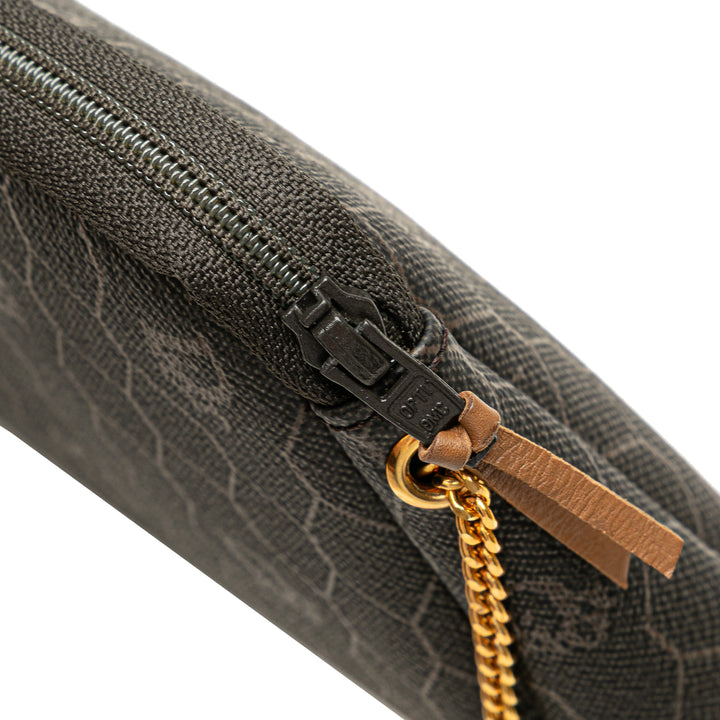 Dior Honeycomb Coated Toile Chain Sac porté croisé Noir – GABY PARIS Authentique