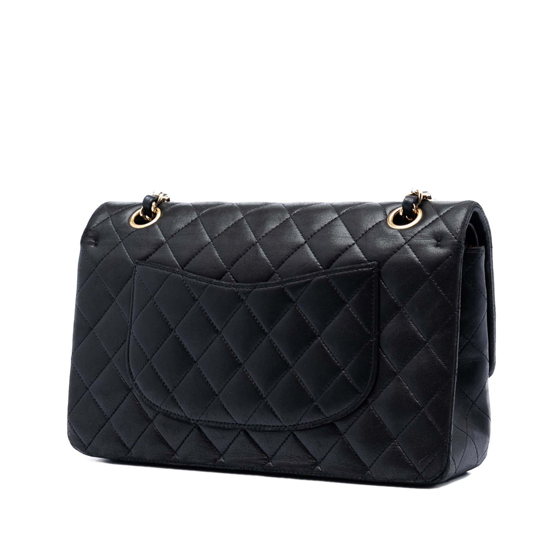 Chanel Medium Classic Cuir d’agneau Double rabat