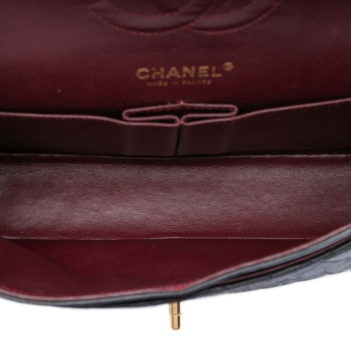 Chanel Medium Classic Cuir d’agneau Double rabat