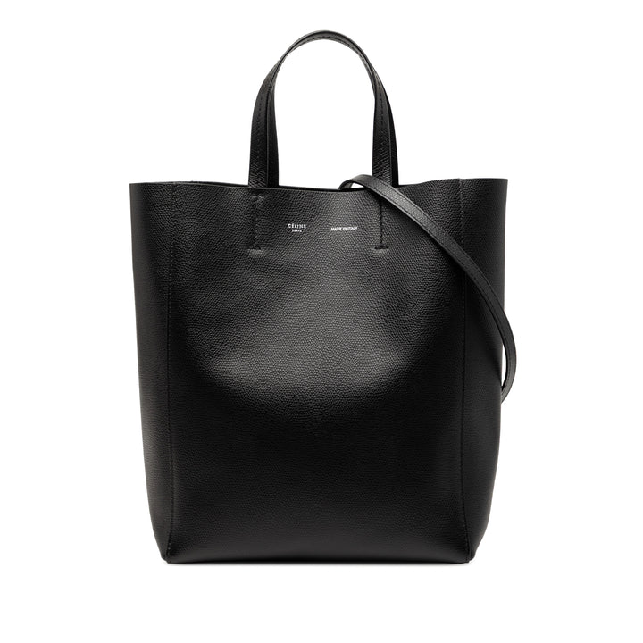 Celine Small Cuir de veau grainé Cabas vertical