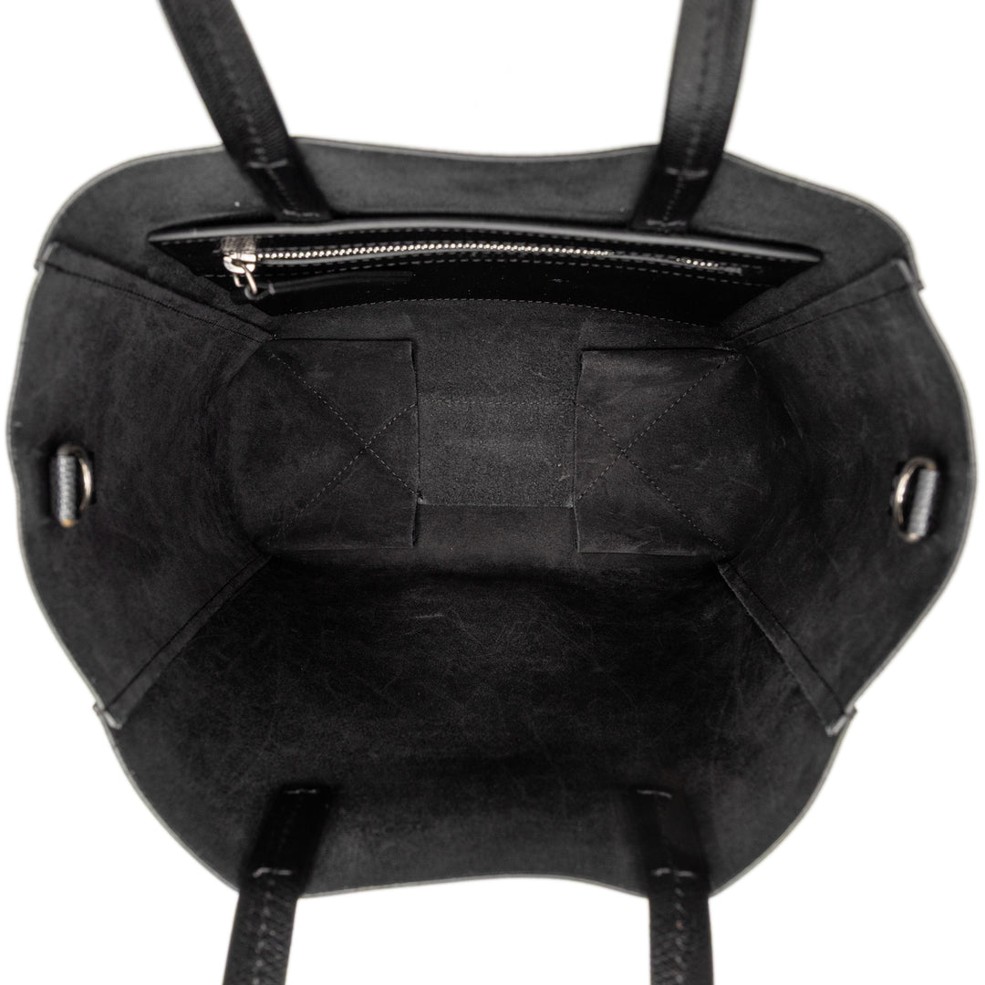 Celine Small Cuir de veau grainé Cabas vertical