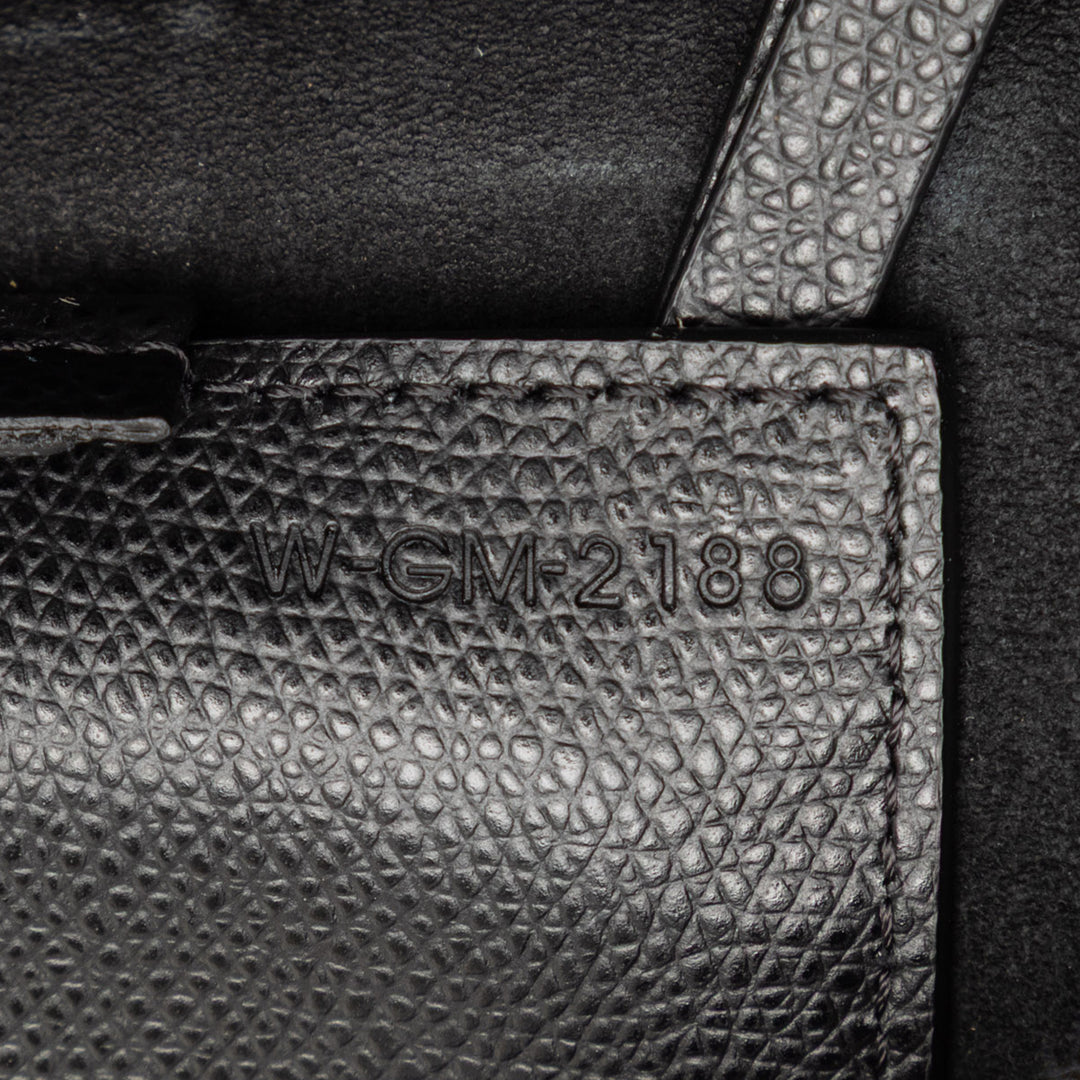 Celine Small Cuir de veau grainé Cabas vertical