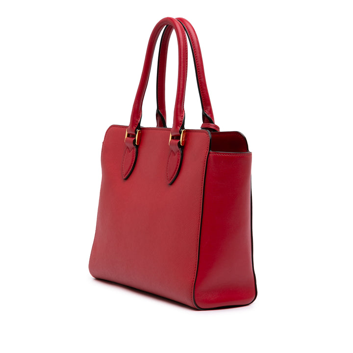 Prada Souple Veau à finitions Cabas Cuir Saffiano