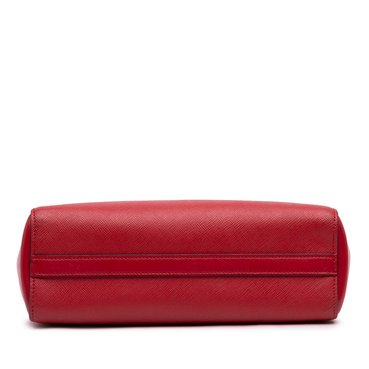 Prada Souple Veau à finitions Cabas Cuir Saffiano