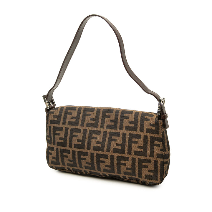 Fendi Zucca Baguette Marron – vue 2 – GABY PARIS