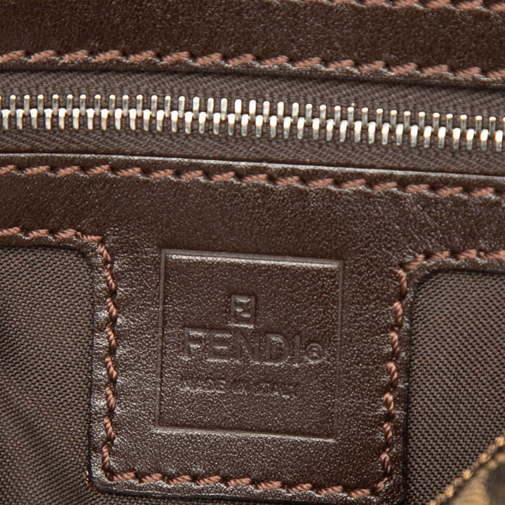 Fendi Zucca Baguette Marron – vue 5 – GABY PARIS