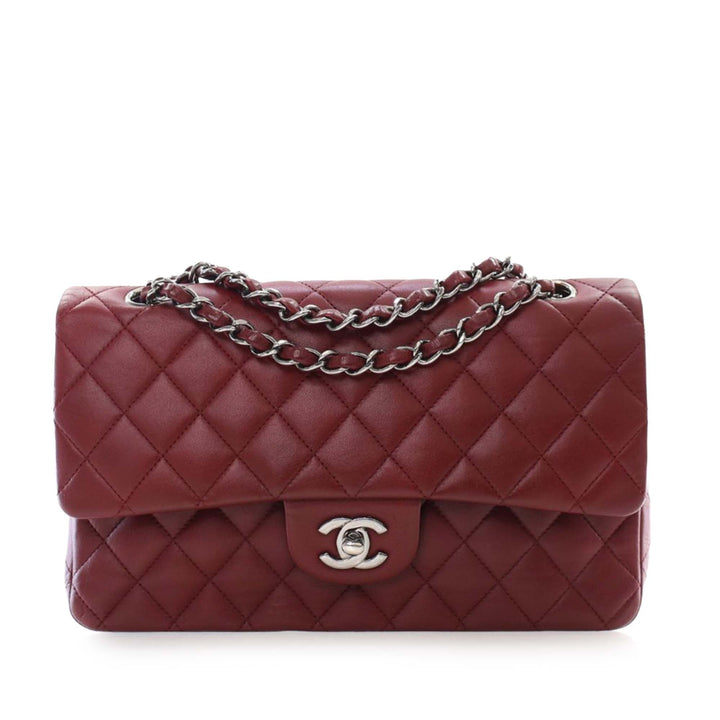 Chanel Medium Classic Cuir d’agneau Double rabat
