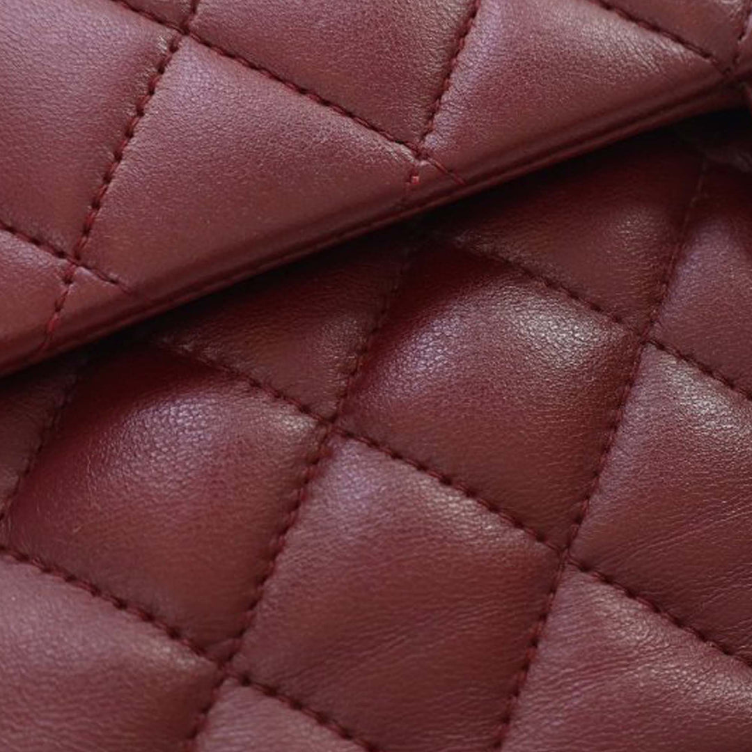 Chanel Medium Classic Cuir d’agneau Double rabat