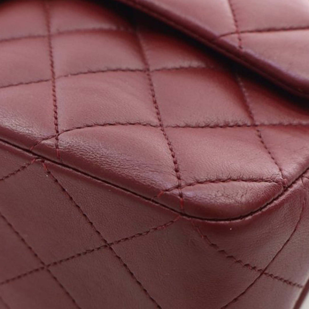 Chanel Medium Classic Cuir d’agneau Double rabat