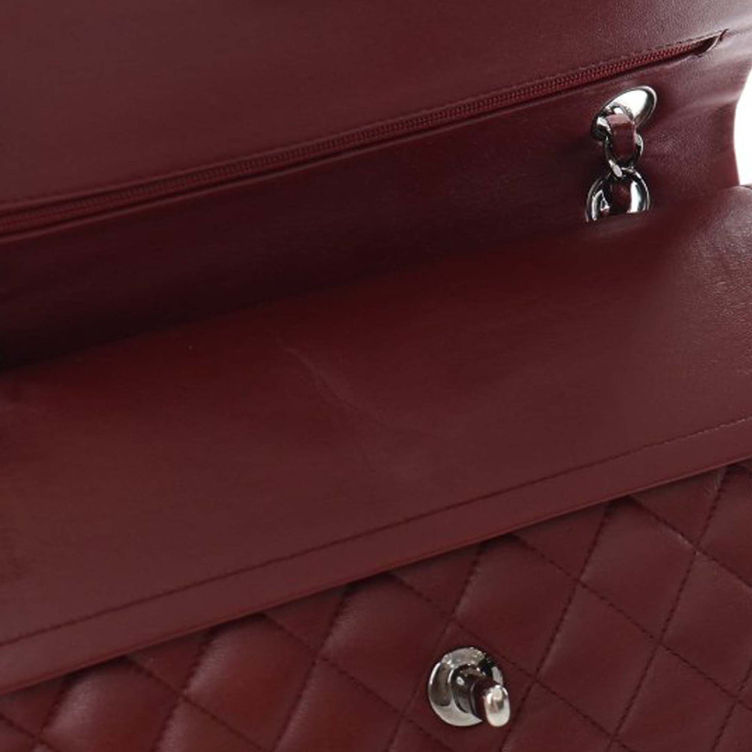 Chanel Medium Classic Cuir d’agneau Double rabat