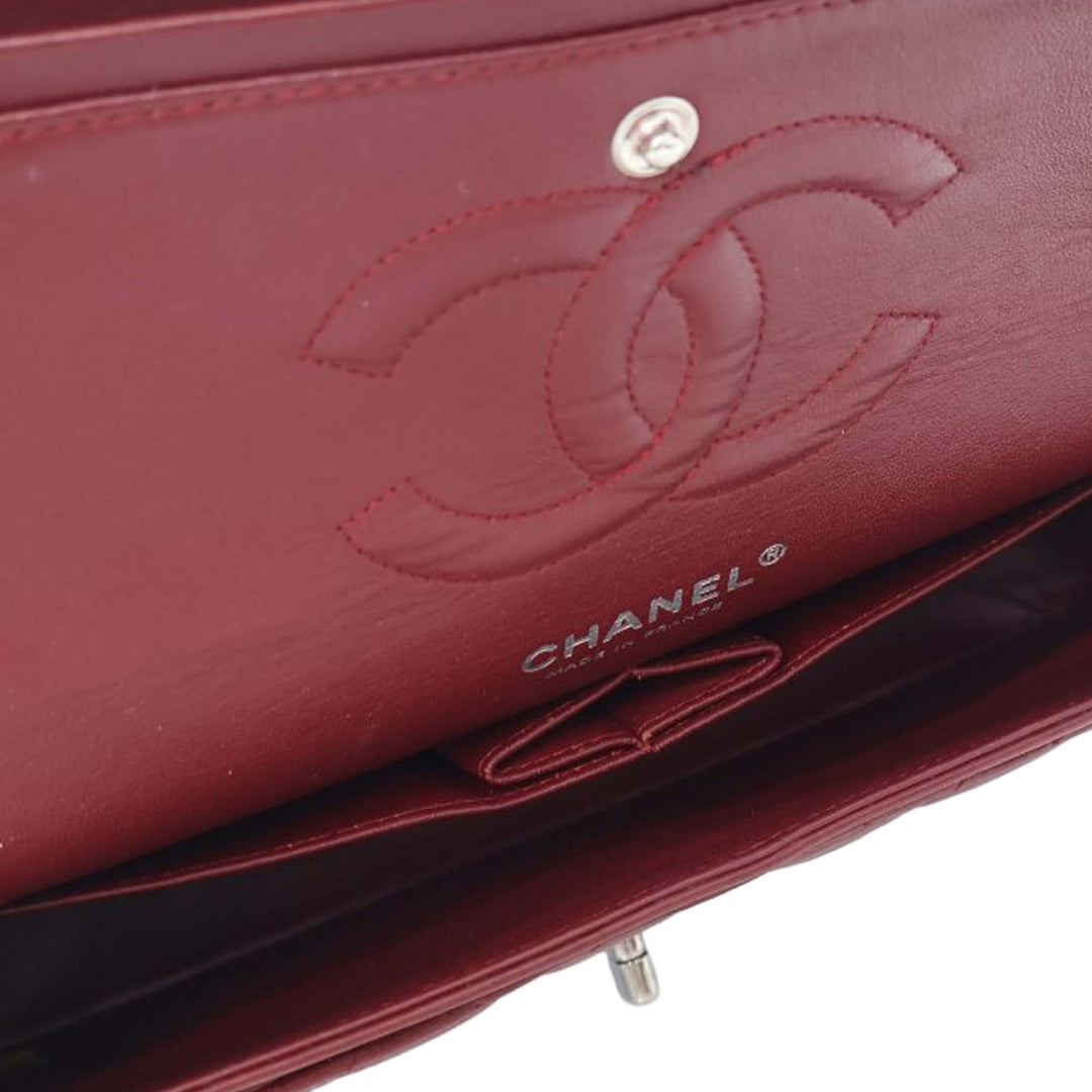 Chanel Medium Classic Cuir d’agneau Double rabat