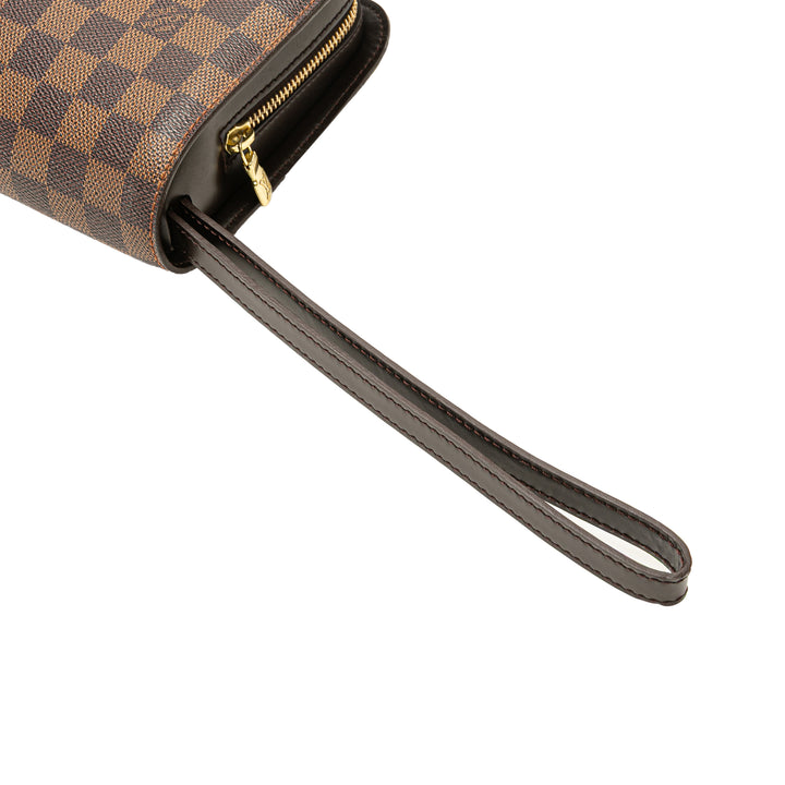 Damier Ebene Saint Louis Pochette Brown - Gaby Paris