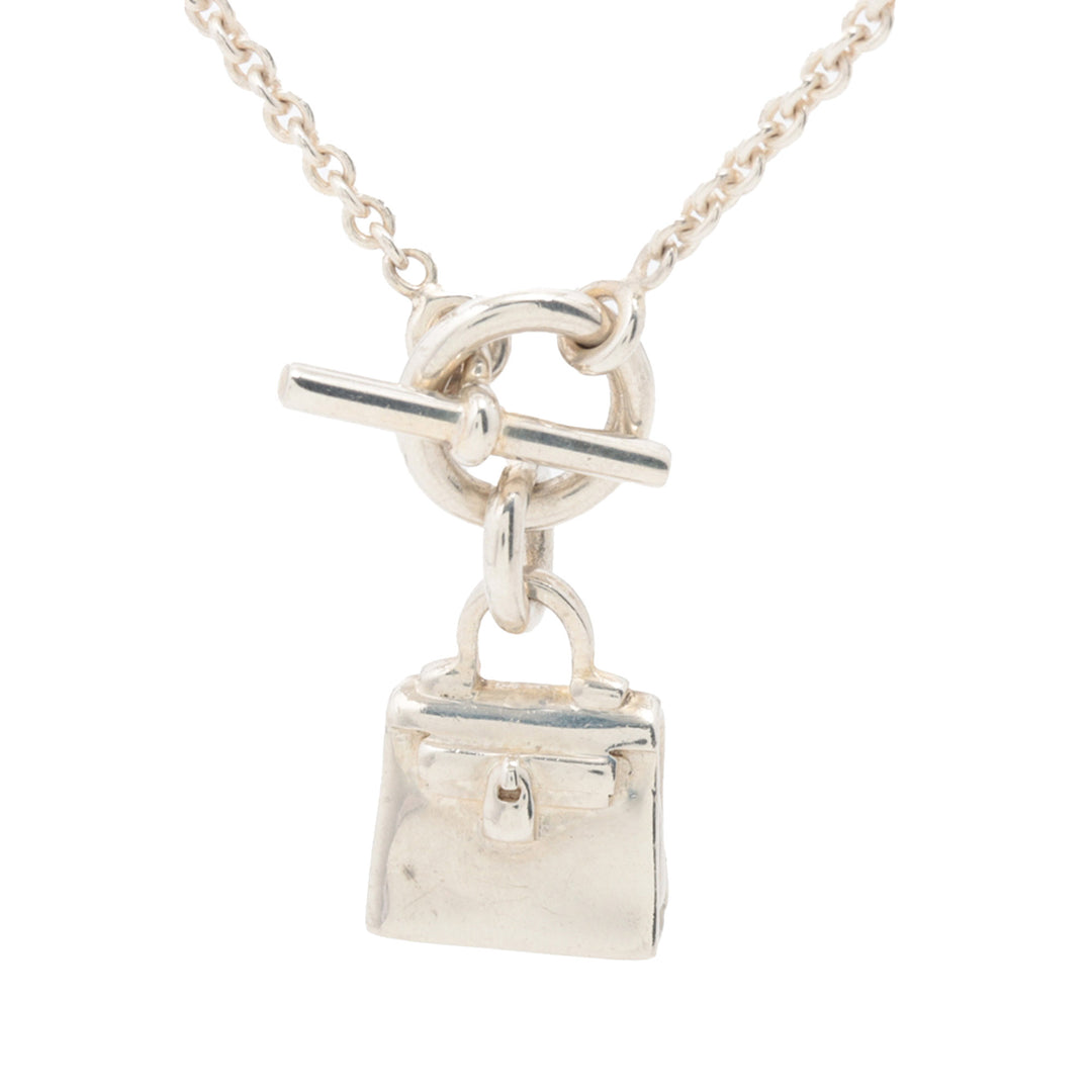 Hermès Sterling Argenté Amulettes Kelly Collier Argenté – GABY PARIS Authentique