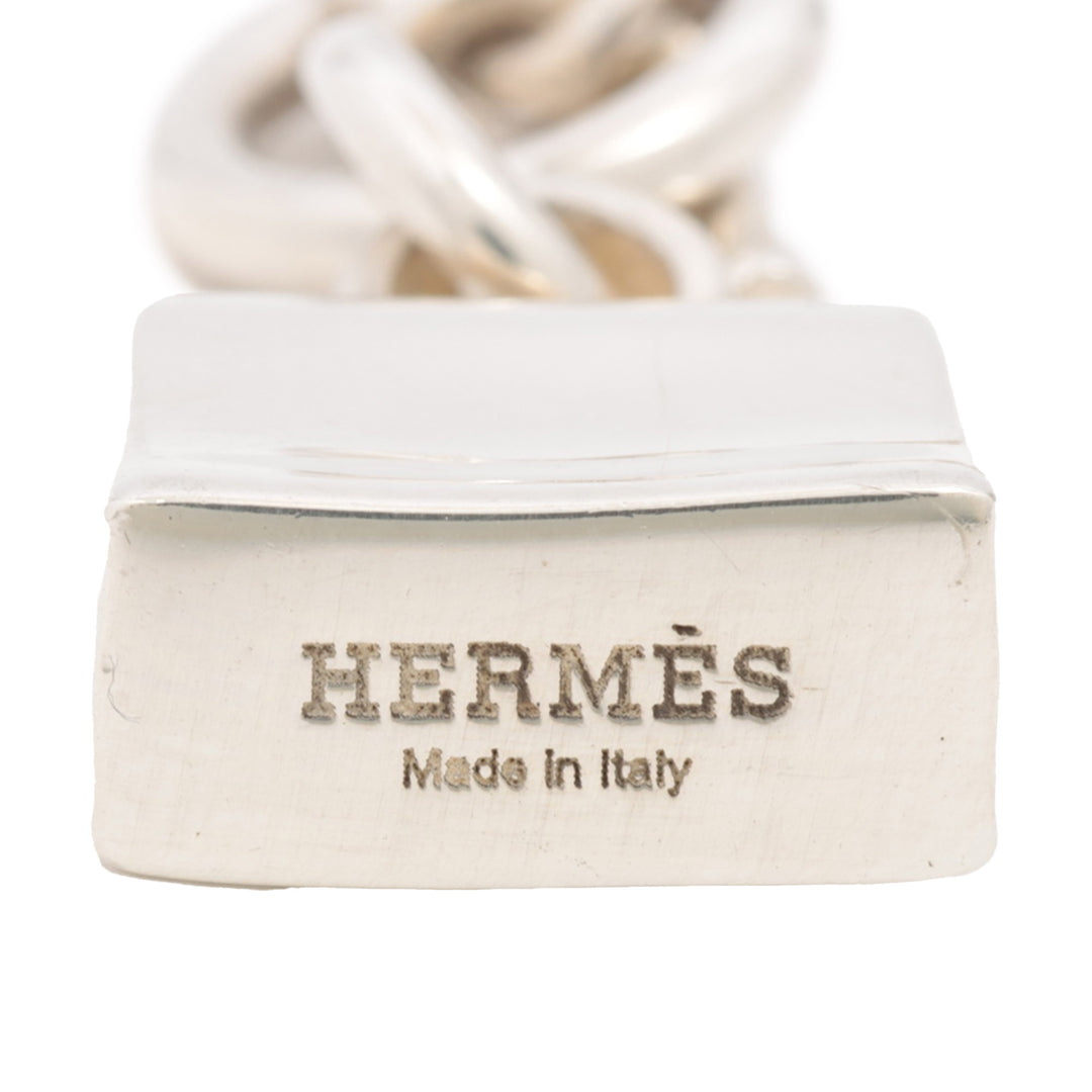Hermès Sterling Argenté Amulettes Kelly Collier Argenté – GABY PARIS Authentique