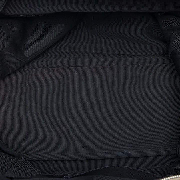 Paris Venice Matelassé Lido Sac Cuir d'agneau Noir