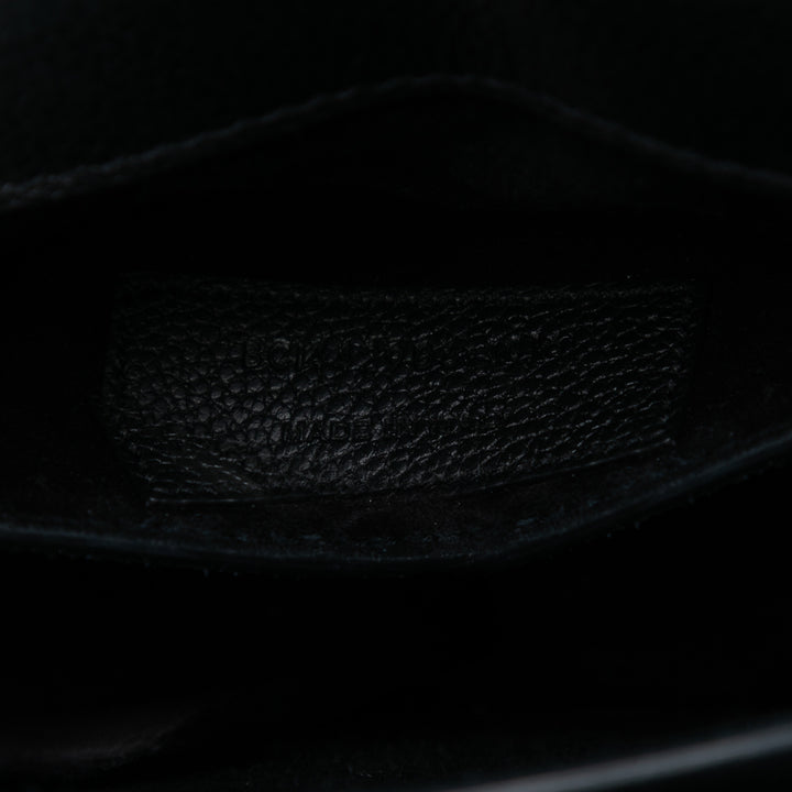 Saint Laurent Medium Cuir de veau grainé Monogram Sunset Sac porté croisé