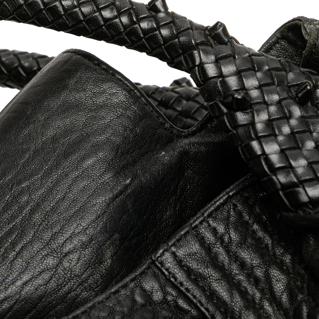 Fendi Cuir Spy Sac à main Noir