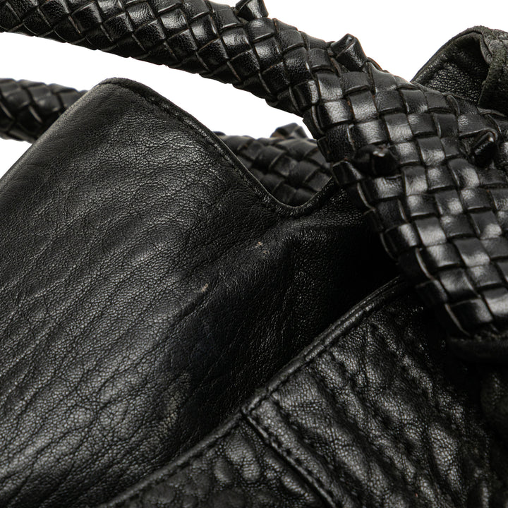 Fendi Cuir Spy Sac à main Noir