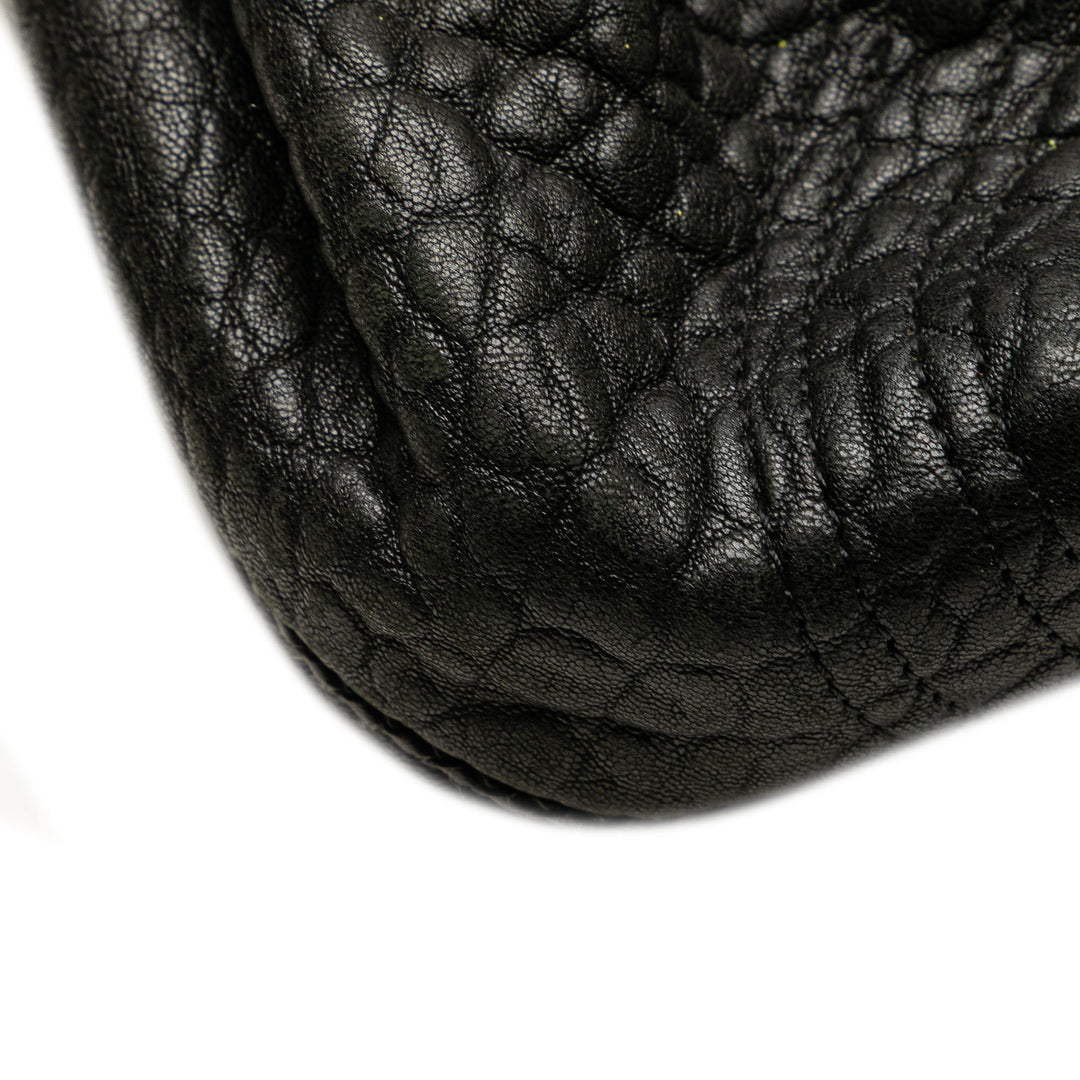 Fendi Cuir Spy Sac à main Noir